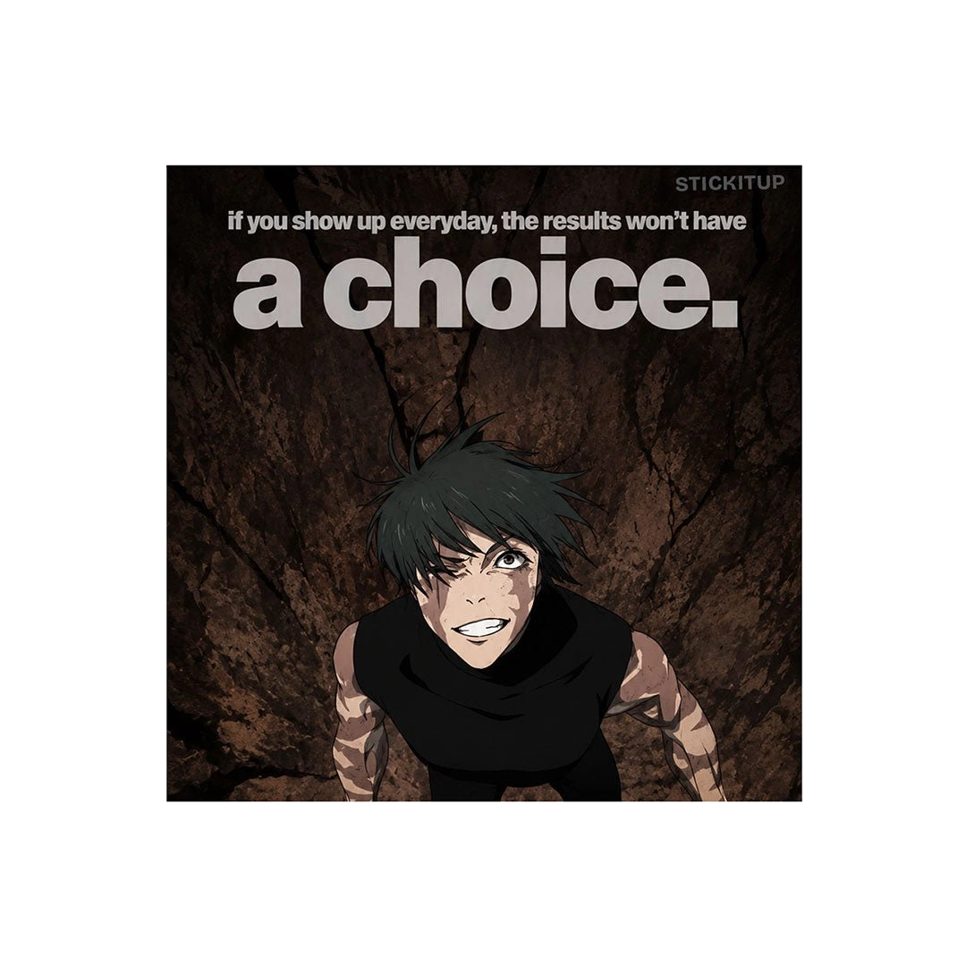 A Choice Sticker